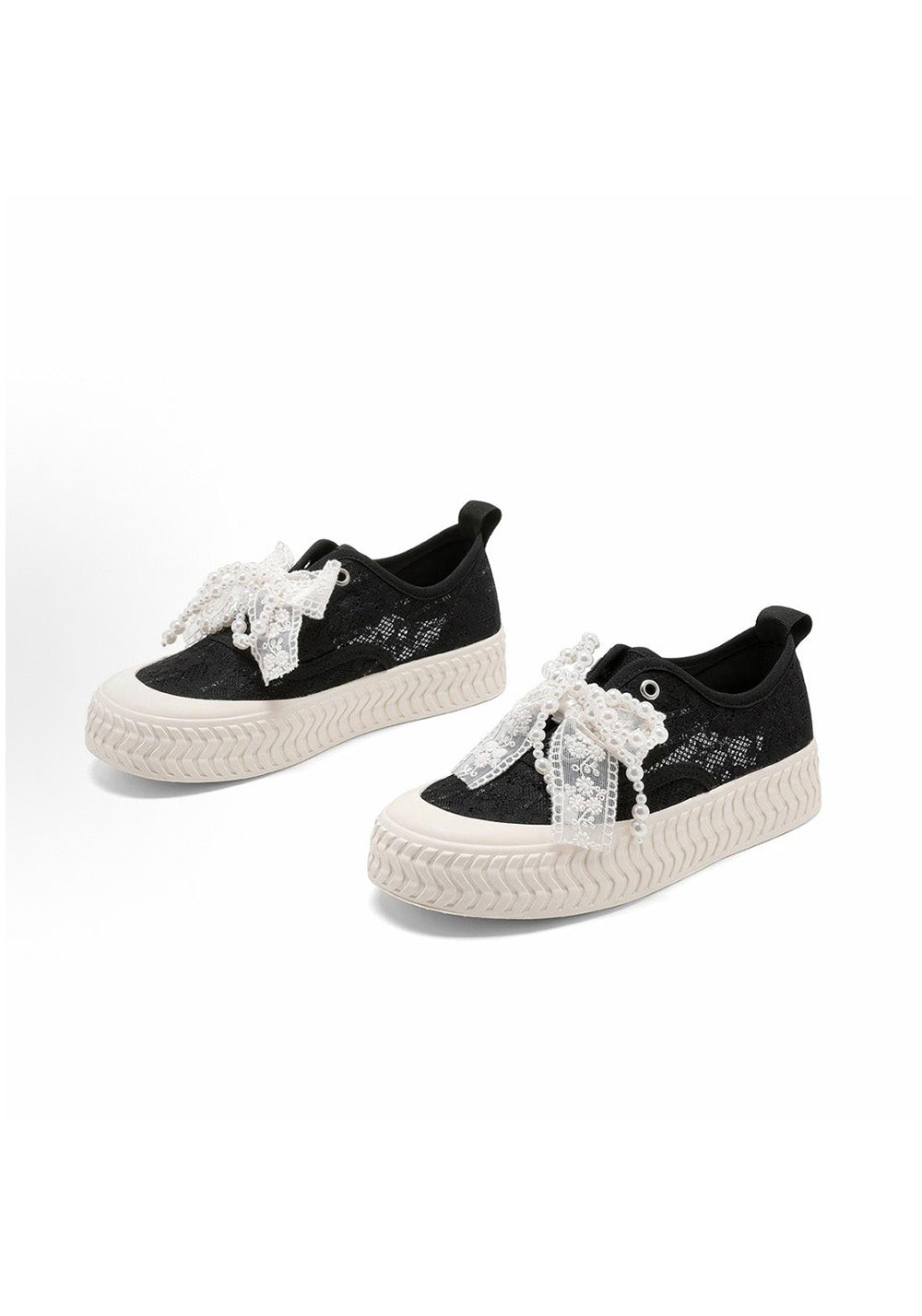 C.BANNER丨Fabric Niche Romantic Pearl Wear-resistant Low-top Sneakers - PSYLOS 1, C.BANNER丨Fabric Niche Romantic Pearl Wear-resistant Low-top Sneakers, Casual Sneakers, C.BANNER, PSYLOS 1