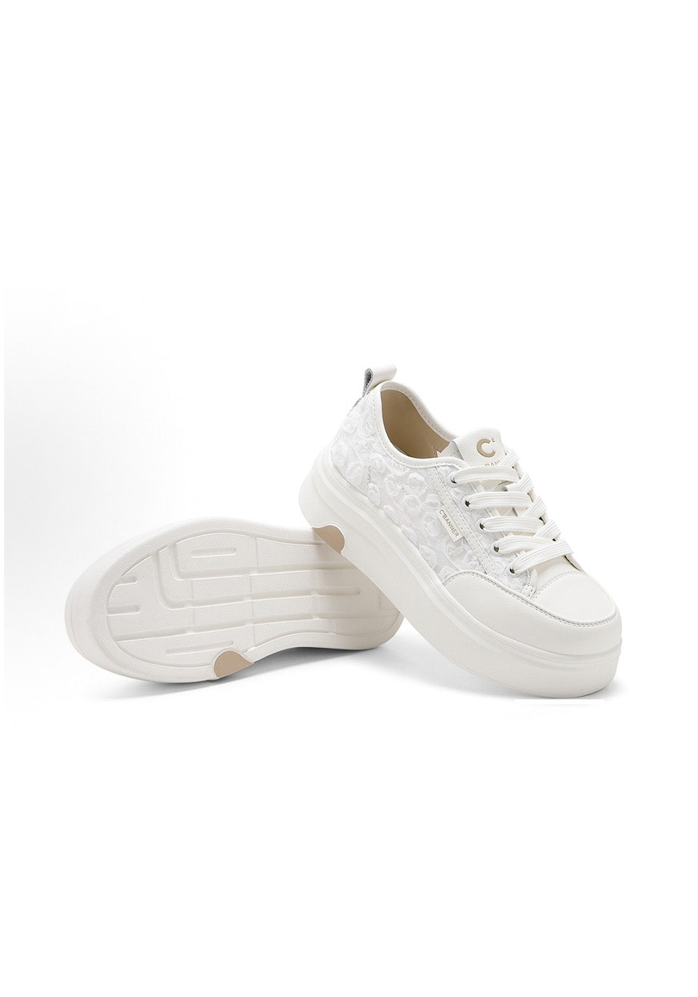 C.BANNER丨Synthetic leather versatile design sneakers - PSYLOS 1, C.BANNER丨Synthetic leather versatile design sneakers, Chunky Sneakers, C.BANNER, PSYLOS 1