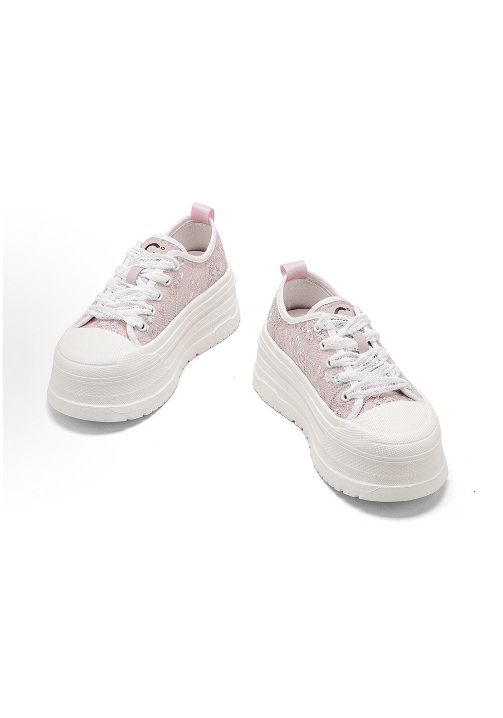 C.BANNER丨Blush Lace Walking Shoes - PSYLOS 1, C.BANNER丨Blush Lace Walking Shoes, Chunky Sneakers, C.BANNER, PSYLOS 1