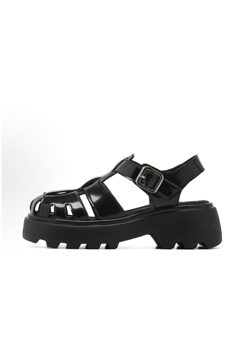 C.BANNER Leather Gladiator Platform Sandals - PSYLOS 1, C.BANNER Leather Gladiator Platform Sandals, Sandals, C.BANNER, PSYLOS 1