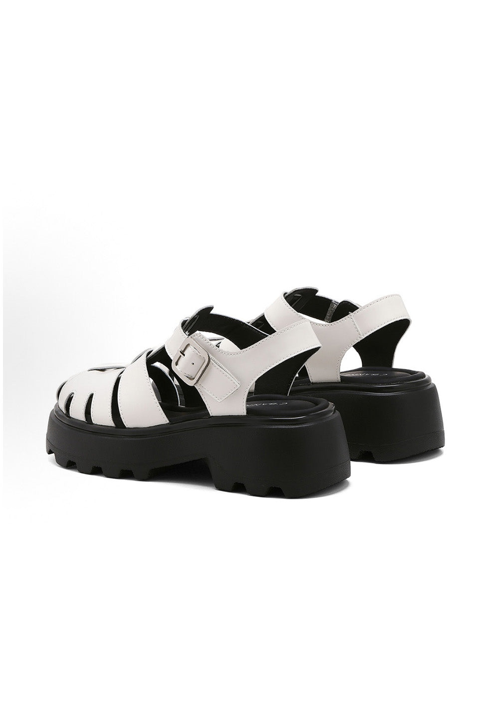 C.BANNER Leather Gladiator Platform Sandals - PSYLOS 1, C.BANNER Leather Gladiator Platform Sandals, Sandals, C.BANNER, PSYLOS 1