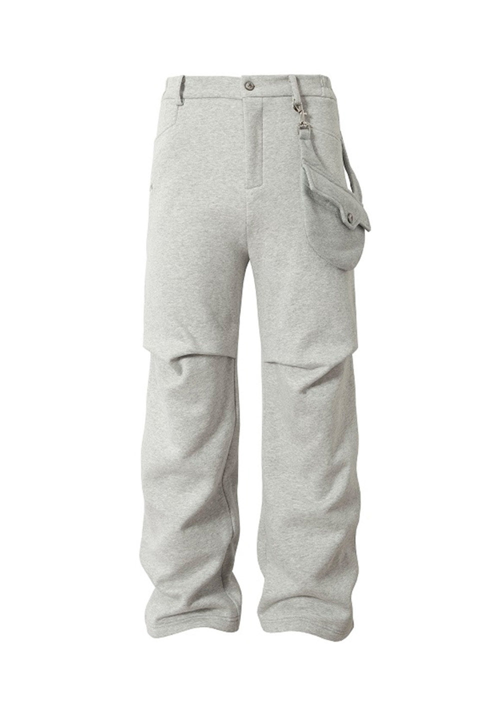 Waistcoat Removable Folded Pleated Sweatpants