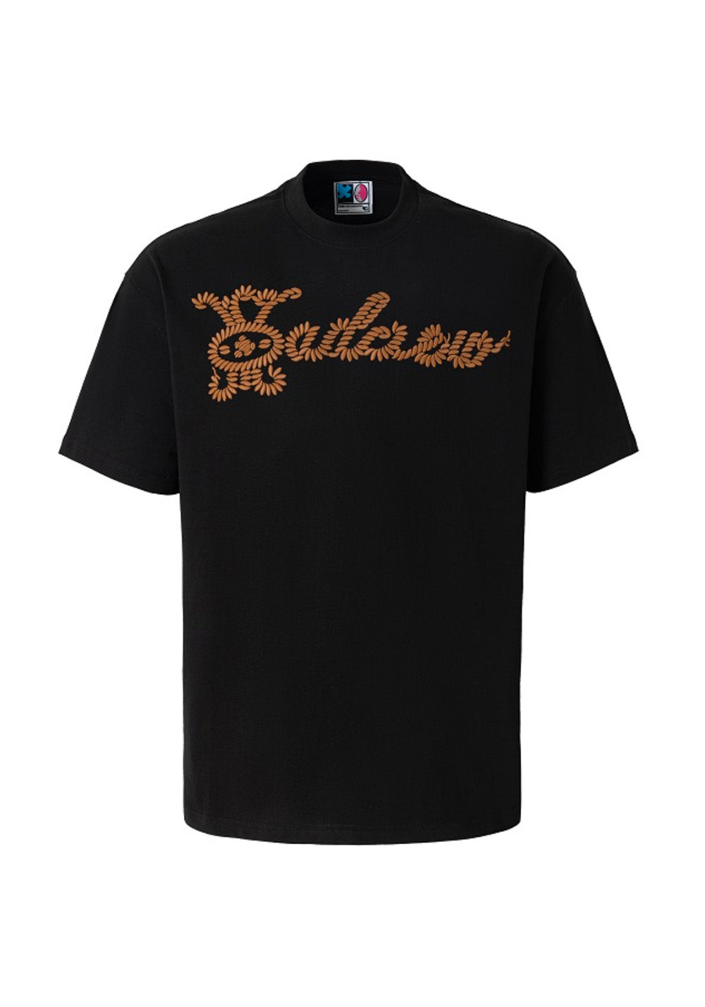 YADcrew丨YADcrew Knot-Embroidered Logo Tee-Black - PSYLOS 1, YADcrew丨YADcrew Knot-Embroidered Logo Tee-Black, T-Shirt, YADcrew•JAPAN, PSYLOS 1