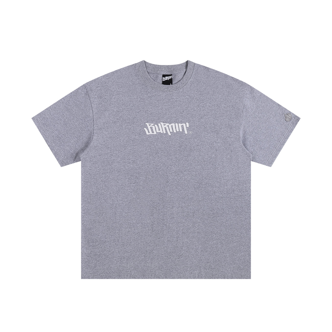 BURNIN HORIZONTAL LOGO CHEST SHORT SLEEVE T-SHIRT - PSYLOS 1, BURNIN HORIZONTAL LOGO CHEST SHORT SLEEVE T-SHIRT, T-Shirt, Burnin, PSYLOS 1