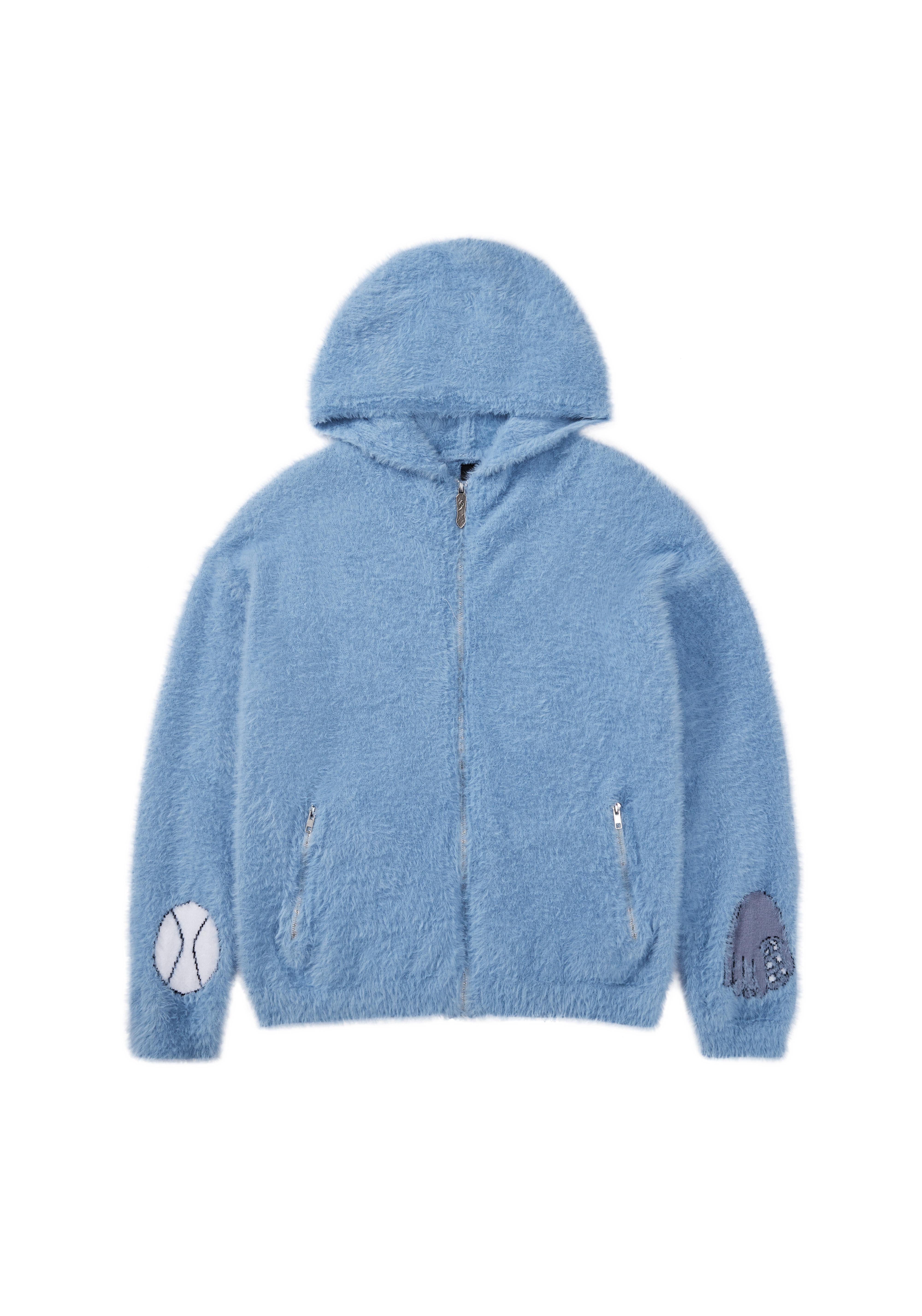 Cartoon Embroidered Hooded Jacket - PSYLOS 1, Cartoon Embroidered Hooded Jacket, Jacket, Fourth3ex, PSYLOS 1