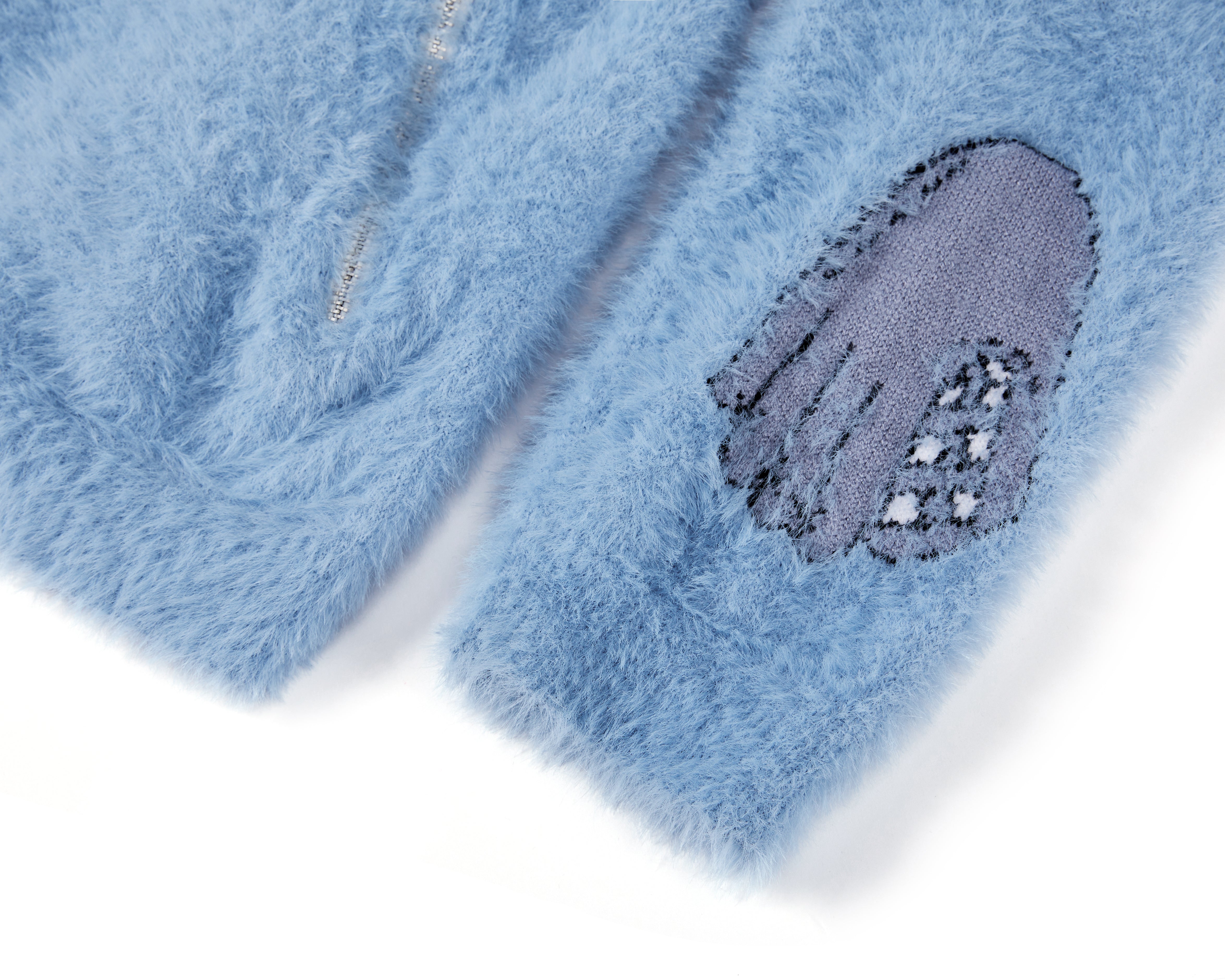 Cartoon Embroidered Hooded Jacket - PSYLOS 1, Cartoon Embroidered Hooded Jacket, Jacket, Fourth3ex, PSYLOS 1