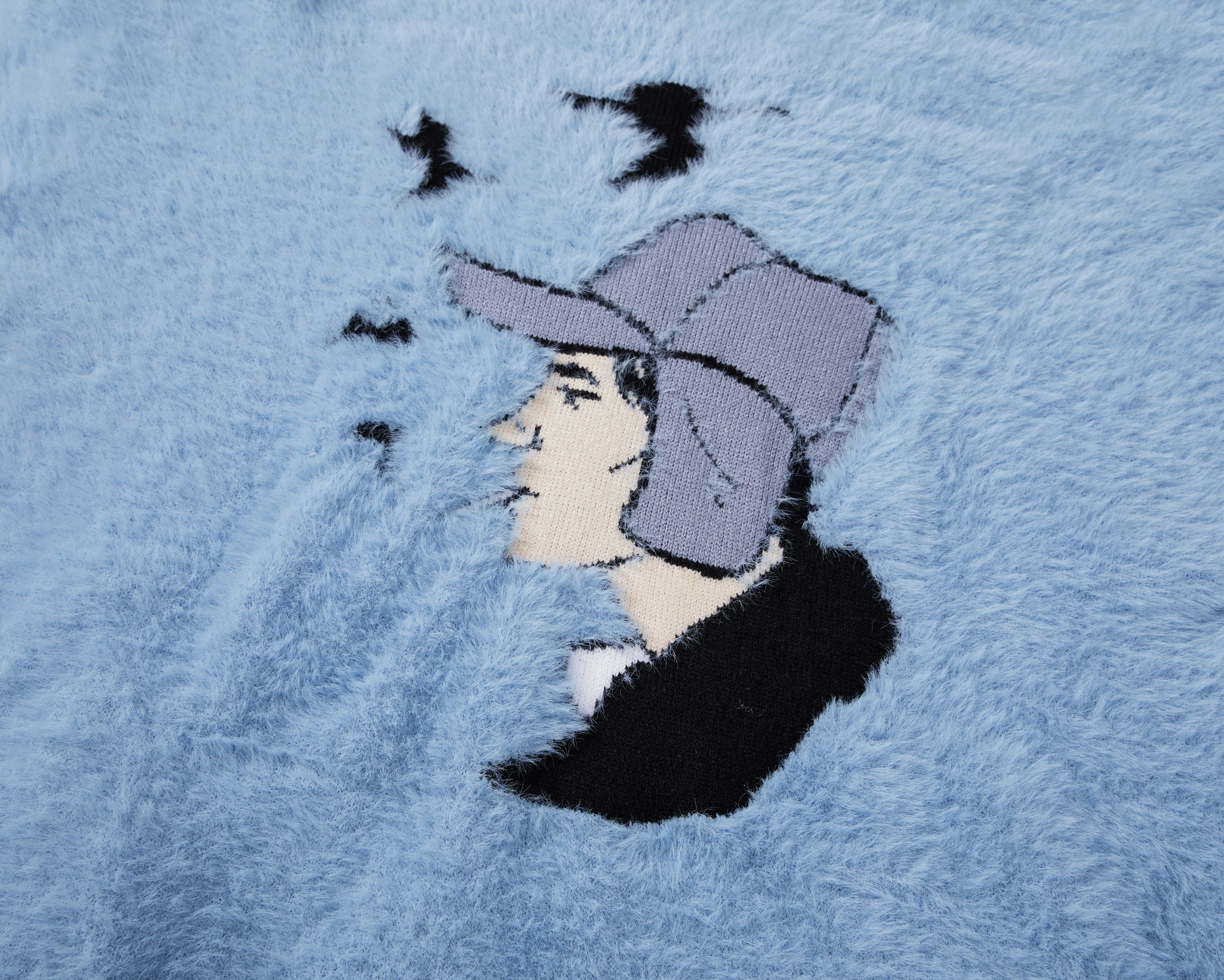 Cartoon Embroidered Hooded Jacket - PSYLOS 1, Cartoon Embroidered Hooded Jacket, Jacket, Fourth3ex, PSYLOS 1