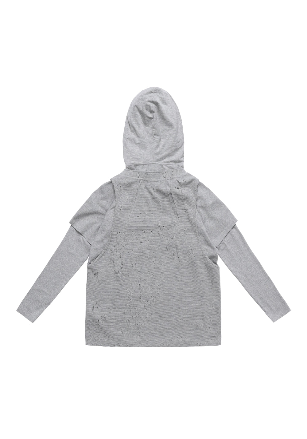 FVVO Broken hole three piece top set-Gray - PSYLOS 1, FVVO Broken hole three piece top set-Gray, Top, FREE WORLD ORDER, PSYLOS 1