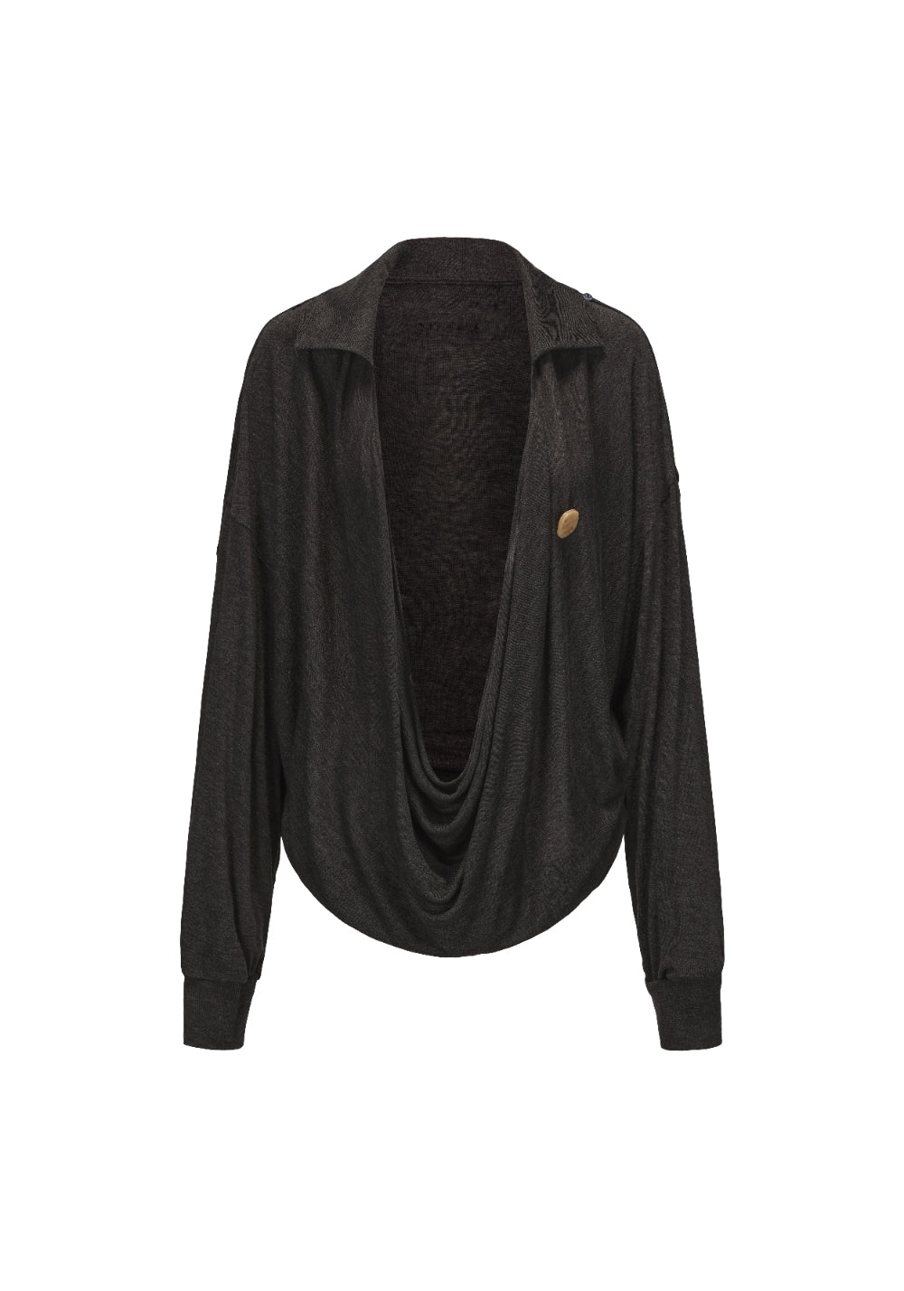 NyDkyel丨Convertible V-Neck Cardigan-Black - PSYLOS 1, NyDkyel丨Convertible V-Neck Cardigan-Black, Shirts, NyDkyel, PSYLOS 1