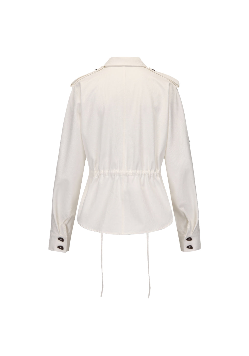 NyDkyel丨Adjustable Linen Button Shirt-White - PSYLOS 1, NyDkyel丨Adjustable Linen Button Shirt-White, Shirt, NyDkyel, PSYLOS 1