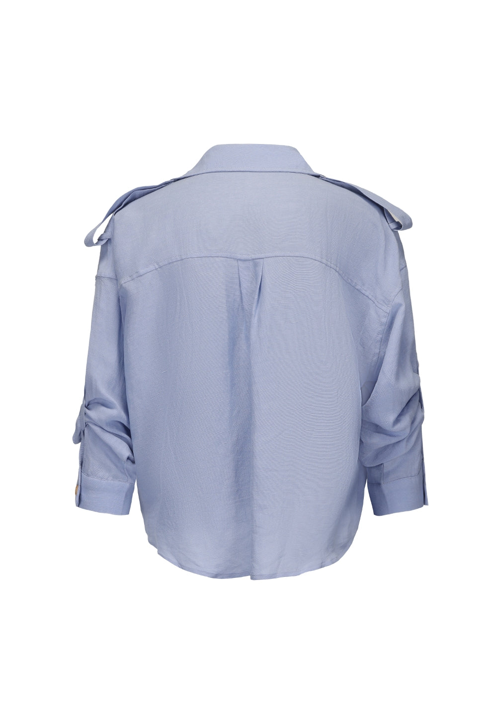 NyDkyel丨Linen Cotton Tencel Knotted Trim Adjustable Sleeve Sun Shirt - PSYLOS 1, NyDkyel丨Linen Cotton Tencel Knotted Trim Adjustable Sleeve Sun Shirt, Shirt, NyDkyel, PSYLOS 1