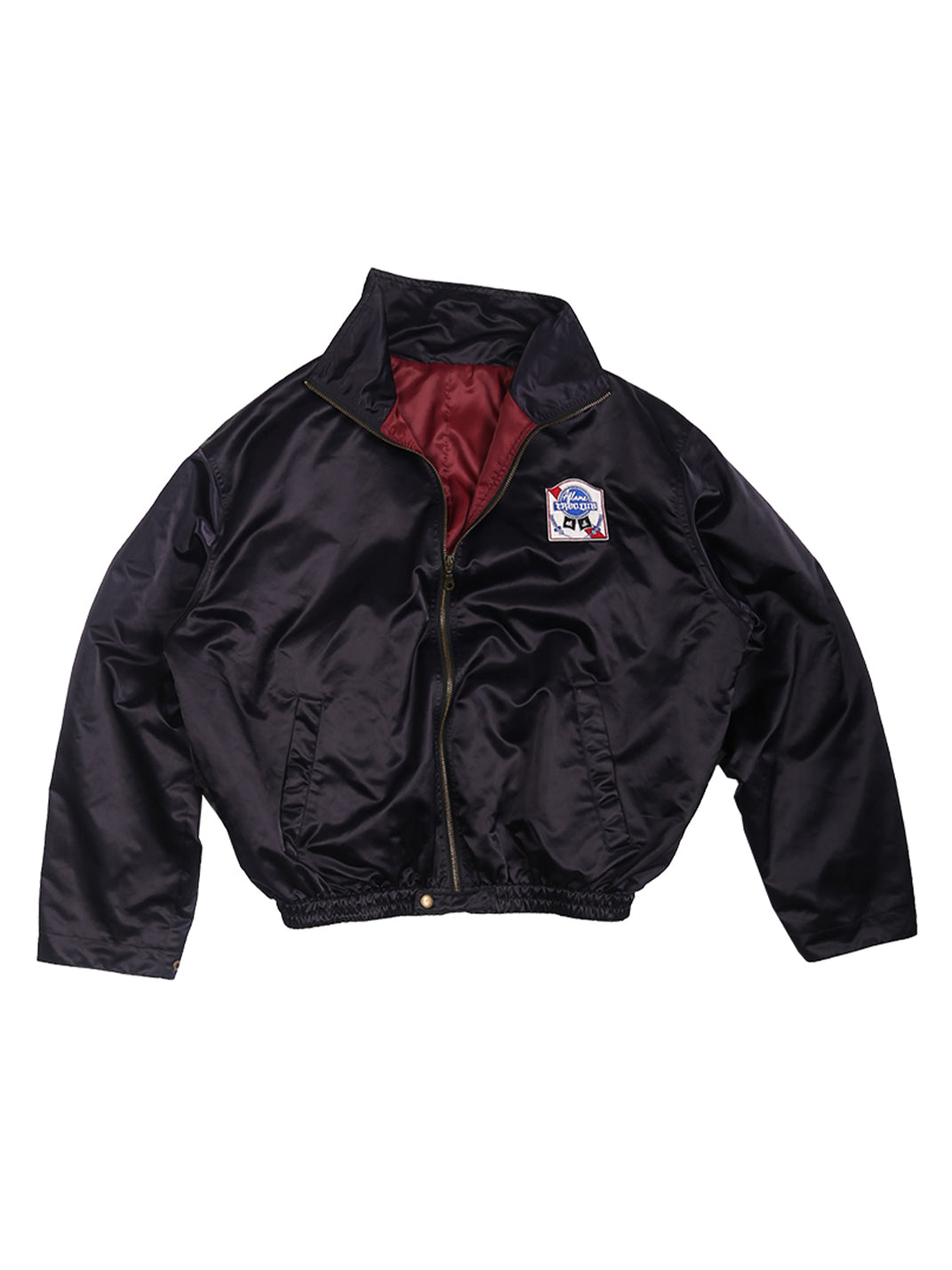 TREclub | Silky Jacket With Handsew Patch - PSYLOS 1, TREclub | Silky Jacket With Handsew Patch, Men's Wear, TREclub, PSYLOS 1