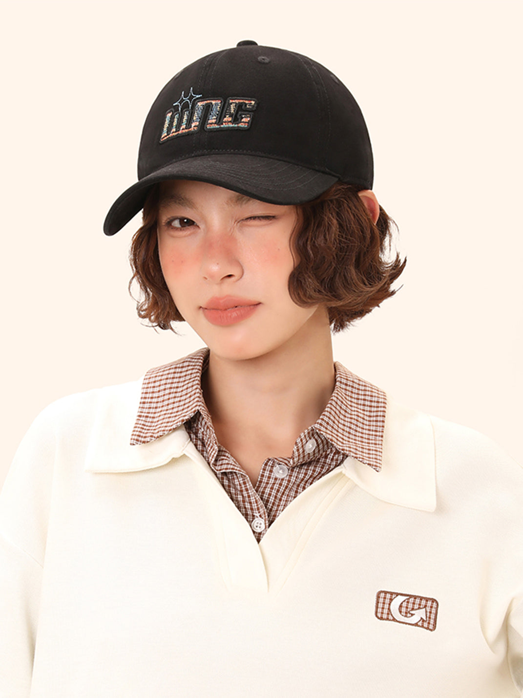 IIING | MonoLuxe Curved Brim Baseball Cap - PSYLOS 1, IIING | MonoLuxe Curved Brim Baseball Cap, Accessories, IIING, PSYLOS 1