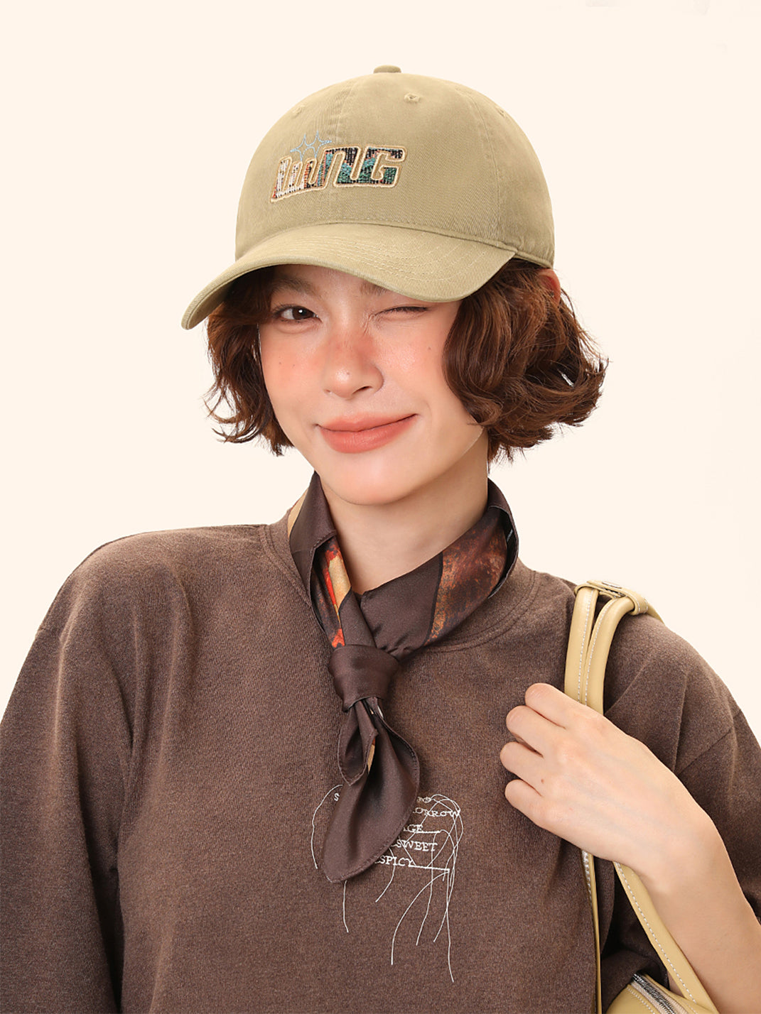 IIING | MonoLuxe Curved Brim Baseball Cap - PSYLOS 1, IIING | MonoLuxe Curved Brim Baseball Cap, Accessories, IIING, PSYLOS 1