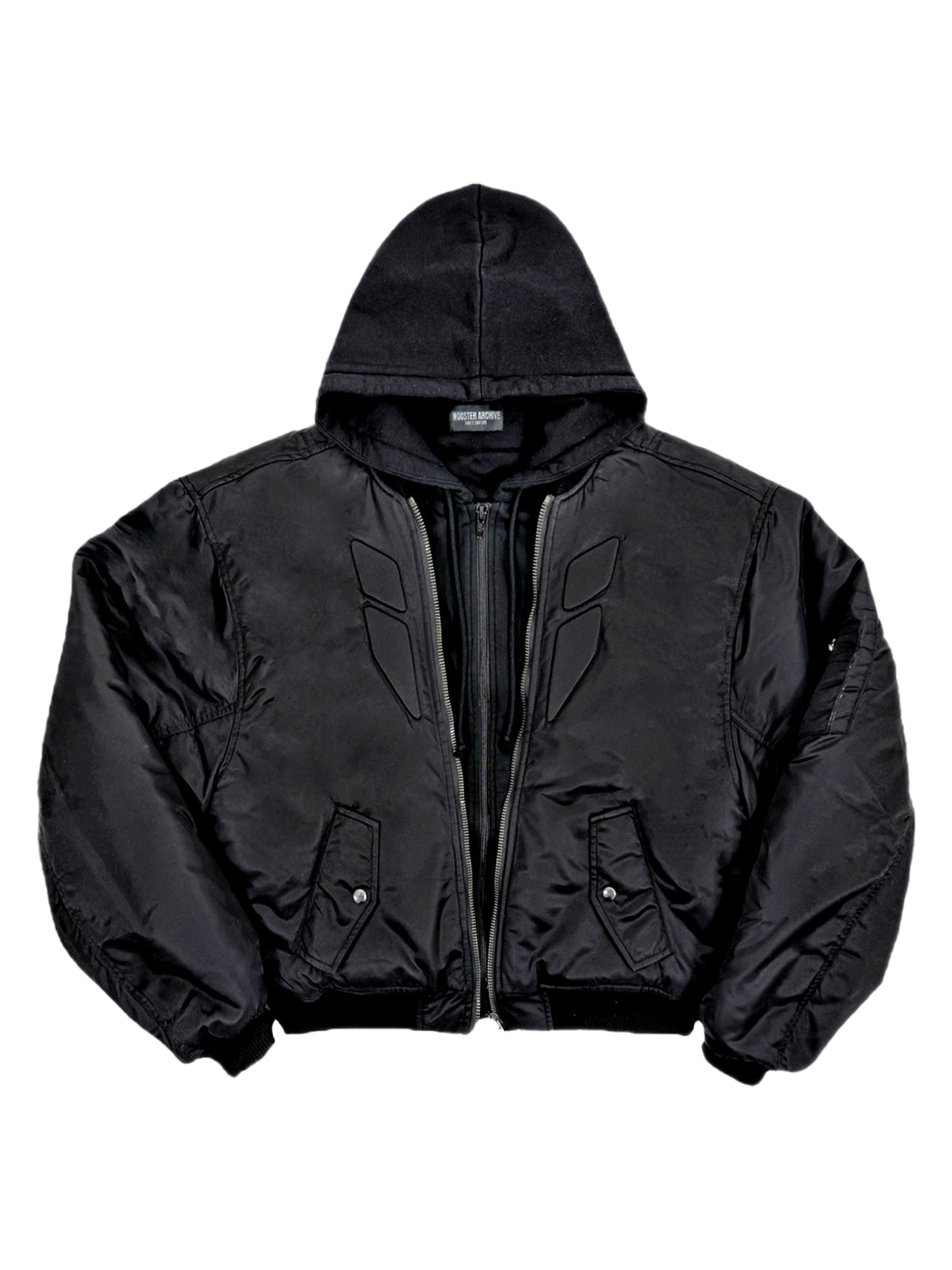 WoosterArchive | Double Layered Nylon Bomber Jacket - PSYLOS 1, WoosterArchive | Double Layered Nylon Bomber Jacket, Men's Wear, WoosterArchive, PSYLOS 1