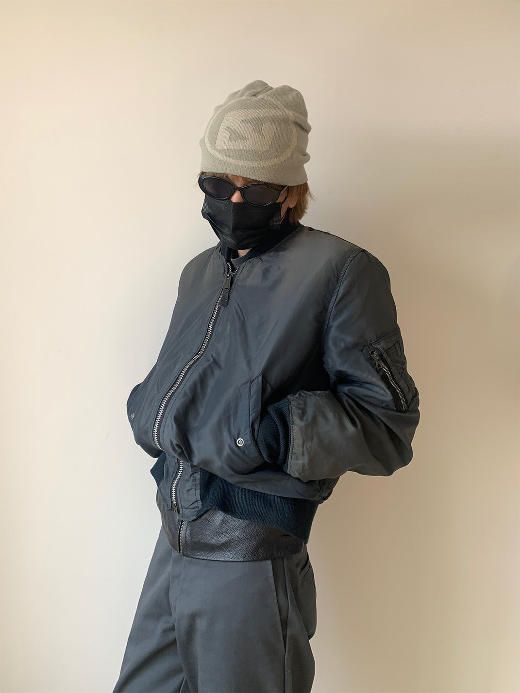 6CRAYON | Color Block Wool Beanie - PSYLOS 1, 6CRAYON | Color Block Wool Beanie, Accessories, 6CRAYON, PSYLOS 1