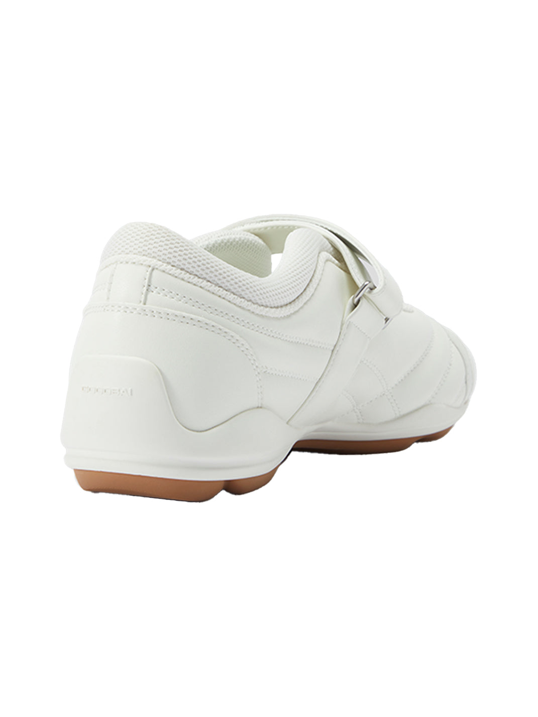 GOODBAI | Hybrid Soccer Ballet Velcro Leather Trainer-White - PSYLOS 1, GOODBAI | Hybrid Soccer Ballet Velcro Leather Trainer-White, Women's Shoes, GOODBAI, PSYLOS 1