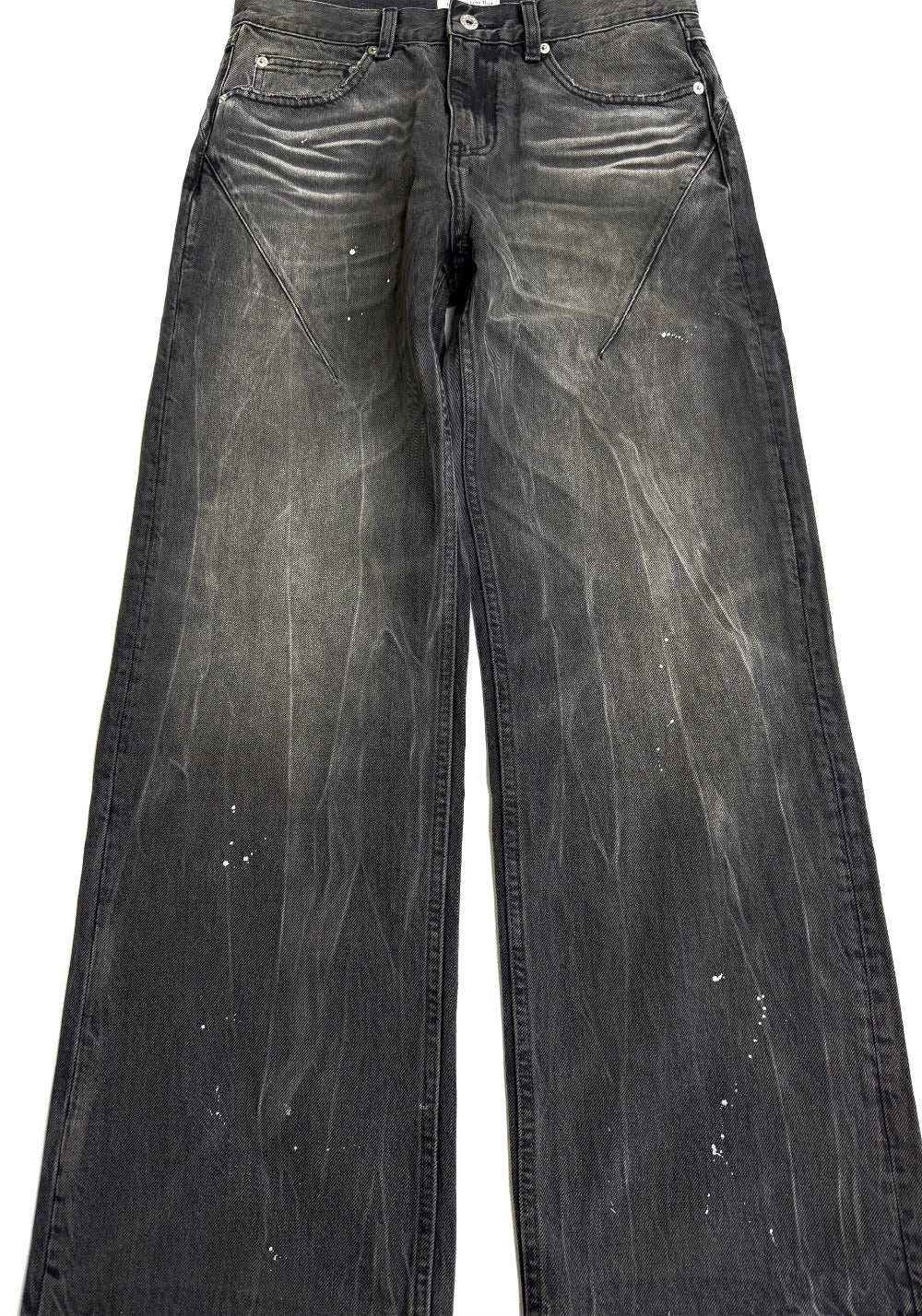 TBR-1st Anniv. Silver King Jeans - Mud Wash & Laser Rivets - PSYLOS 1, TBR-1st Anniv. Silver King Jeans - Mud Wash & Laser Rivets, Pants, TBR, PSYLOS 1