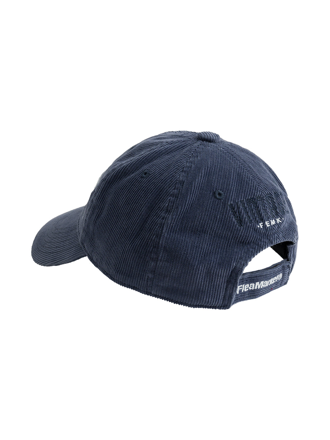 FLEAMARKET | "Don't Ask Me" Corduroy Curve Brim Hat-Navy - PSYLOS 1, FLEAMARKET | "Don't Ask Me" Corduroy Curve Brim Hat-Navy, Hats, FLEAMARKET, PSYLOS 1