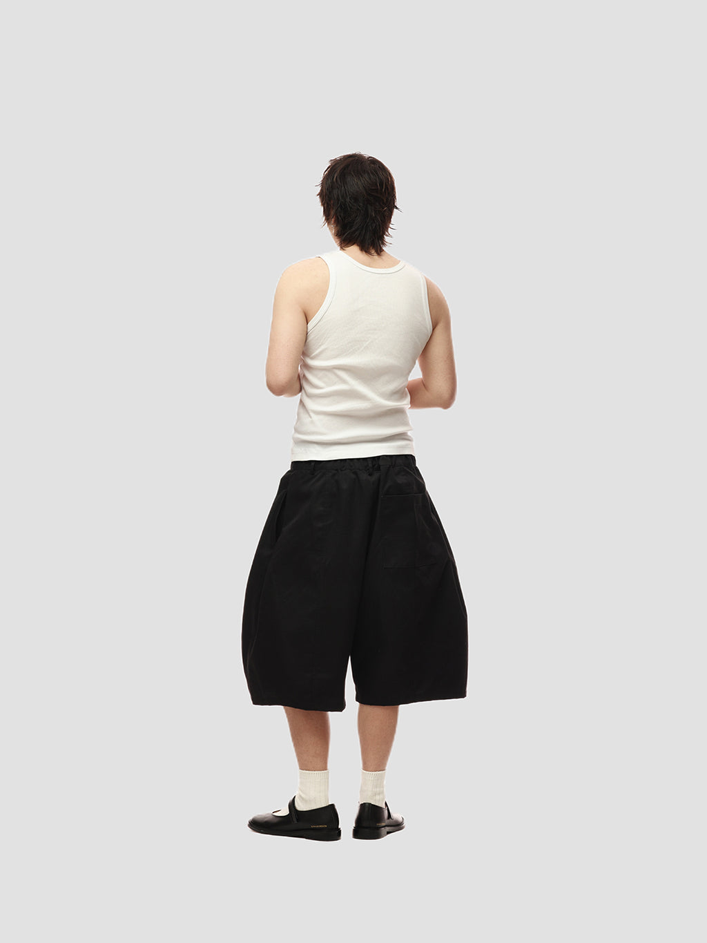 6CRAYON | Dune Drapers Loose Fit Shorts - Black - PSYLOS 1, 6CRAYON | Dune Drapers Loose Fit Shorts - Black, Men's Wear, 6CRAYON, PSYLOS 1