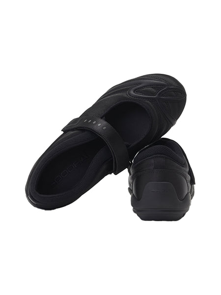 GOODBAI | Hybrid Soccer Ballet Velcro Satin Trainer-Black - PSYLOS 1, GOODBAI | Hybrid Soccer Ballet Velcro Satin Trainer-Black, Women's Shoes, GOODBAI, PSYLOS 1