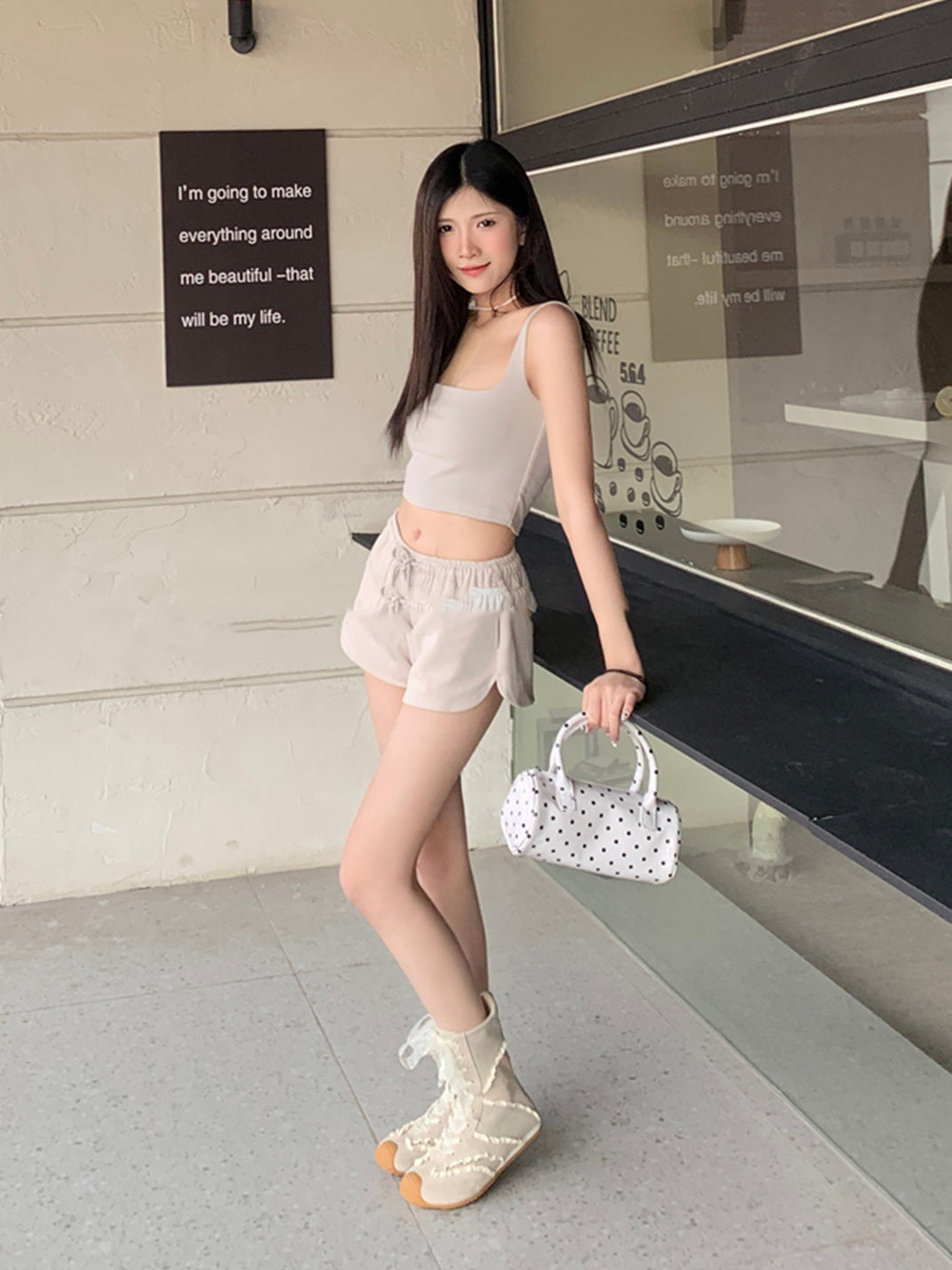 YUYAN丨Ribbon Laced Hybrid Trainer Boots - PSYLOS 1, YUYAN丨Ribbon Laced Hybrid Trainer Boots, Women's Shoes, YUYAN, PSYLOS 1