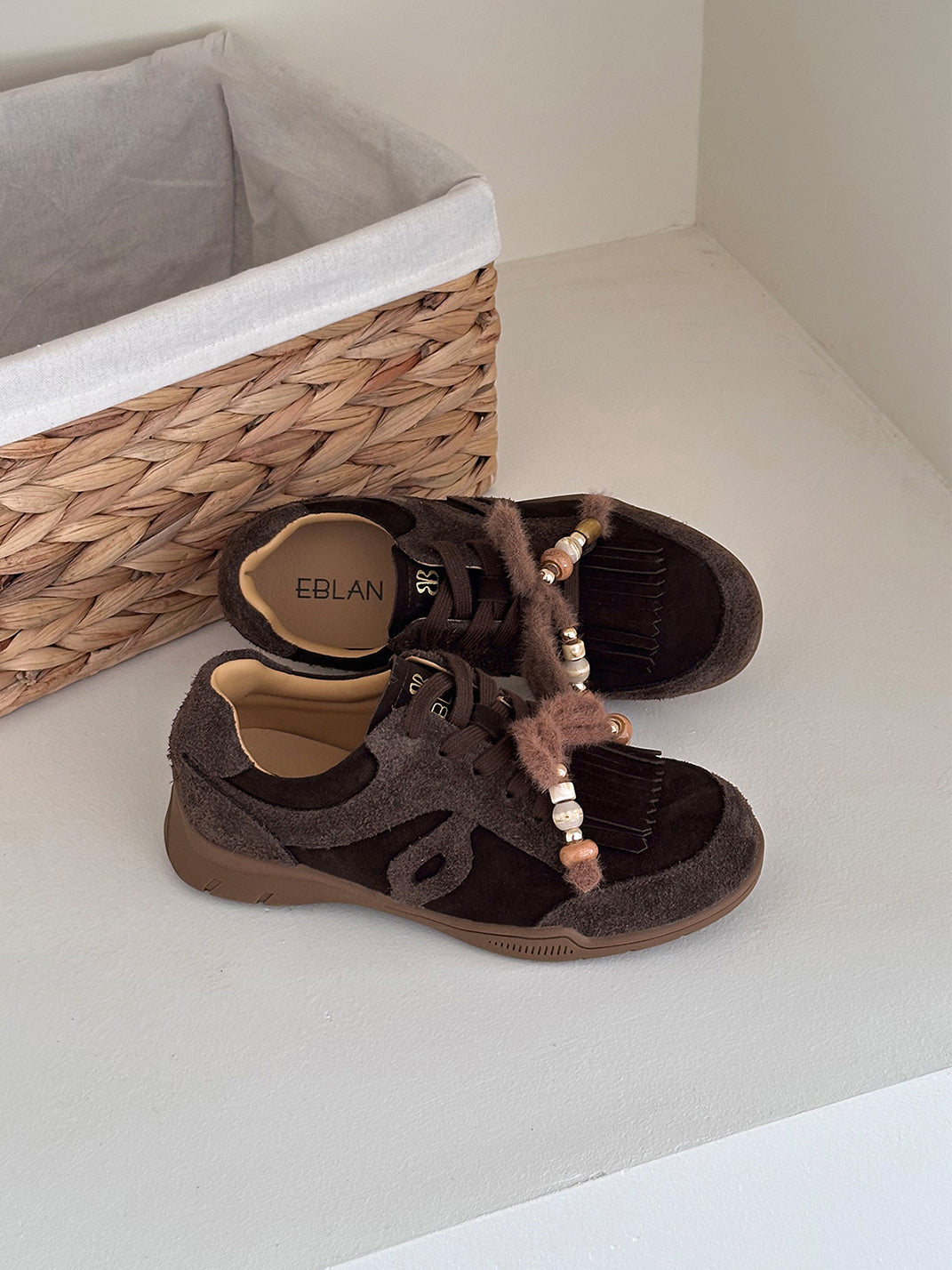 EBLAN | Velvet Trail Fringe Retro Trainer - PSYLOS 1, EBLAN | Velvet Trail Fringe Retro Trainer, Racing Trainers, EBLAN, PSYLOS 1