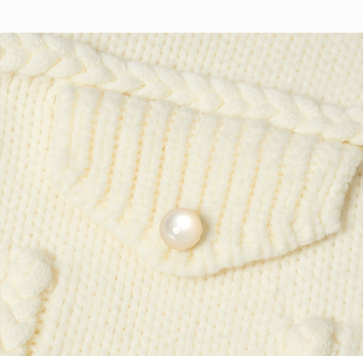 GLACIERBOY丨Pearl-Embellished Knit Cardigan - PSYLOS 1, GLACIERBOY丨Pearl-Embellished Knit Cardigan, Shirts, GLACIERBOY•JAPAN, PSYLOS 1