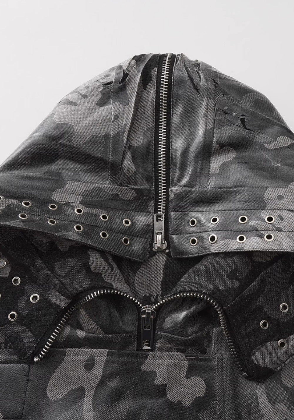 Disark│Cropped N2B Jacket (Deconstructed, All Black) - PSYLOS 1, Disark│Cropped N2B Jacket (Deconstructed, All Black), Jackets, Disark, PSYLOS 1