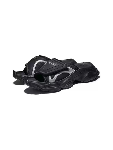 SALAXI | "Space Beach" Velcro Tech Slides - PSYLOS 1, SALAXI | "Space Beach" Velcro Tech Slides, Slippers, SALAXI, PSYLOS 1