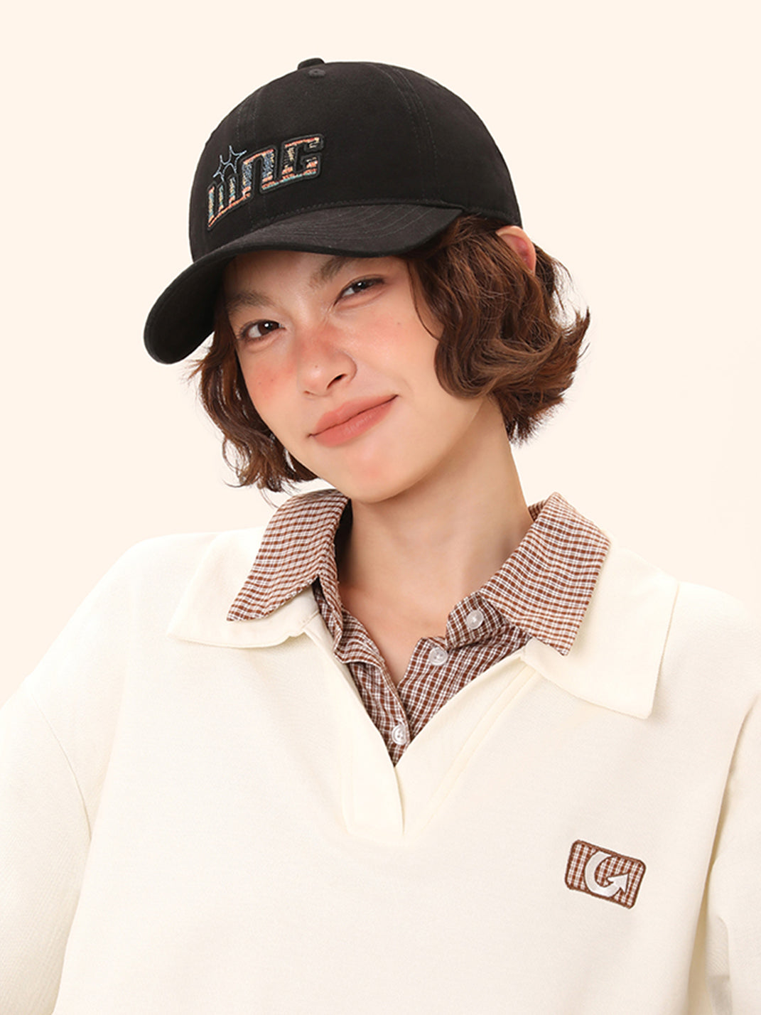 IIING | MonoLuxe Curved Brim Baseball Cap - PSYLOS 1, IIING | MonoLuxe Curved Brim Baseball Cap, Accessories, IIING, PSYLOS 1