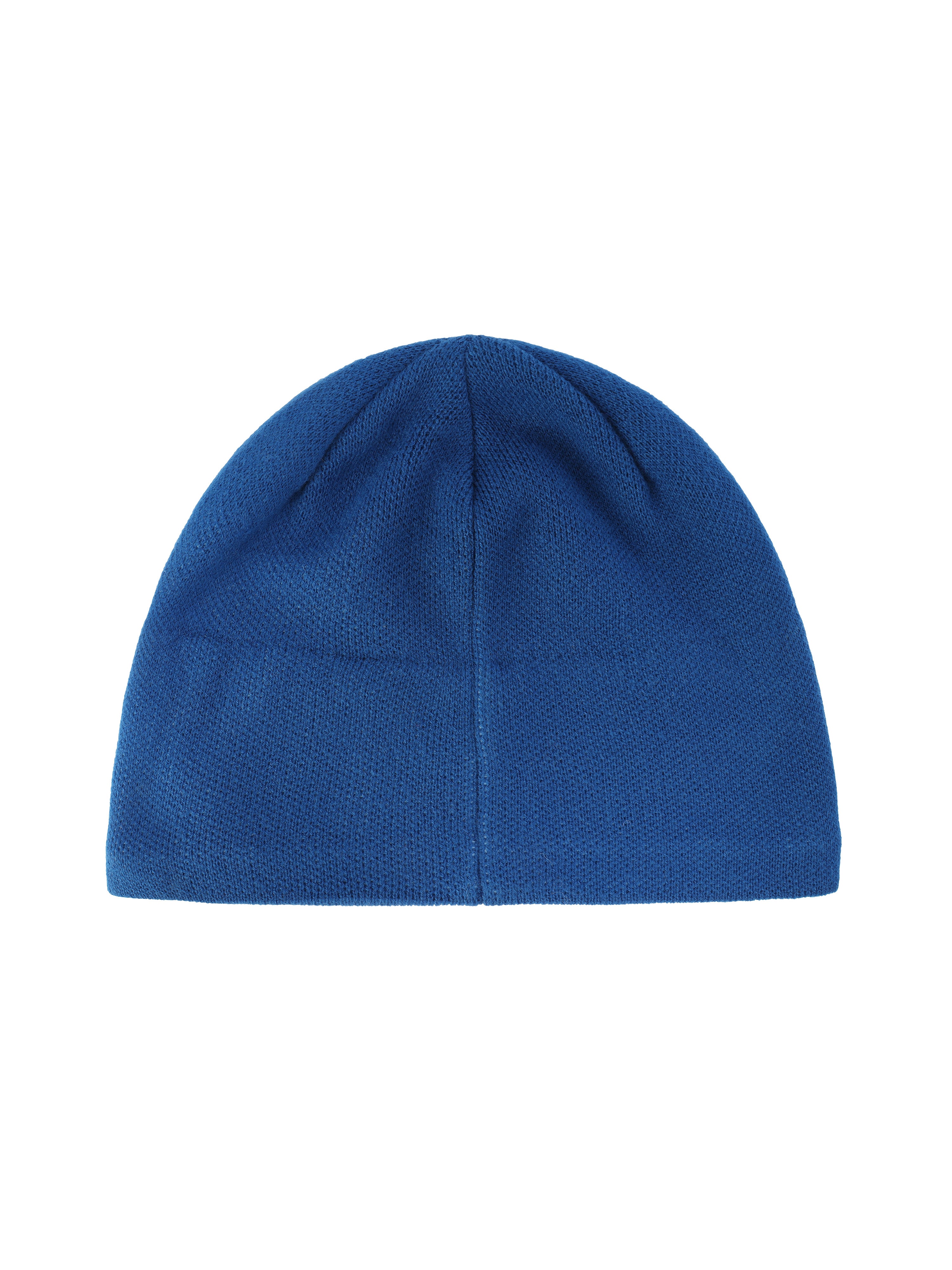 Blue Logo Knit Beanie