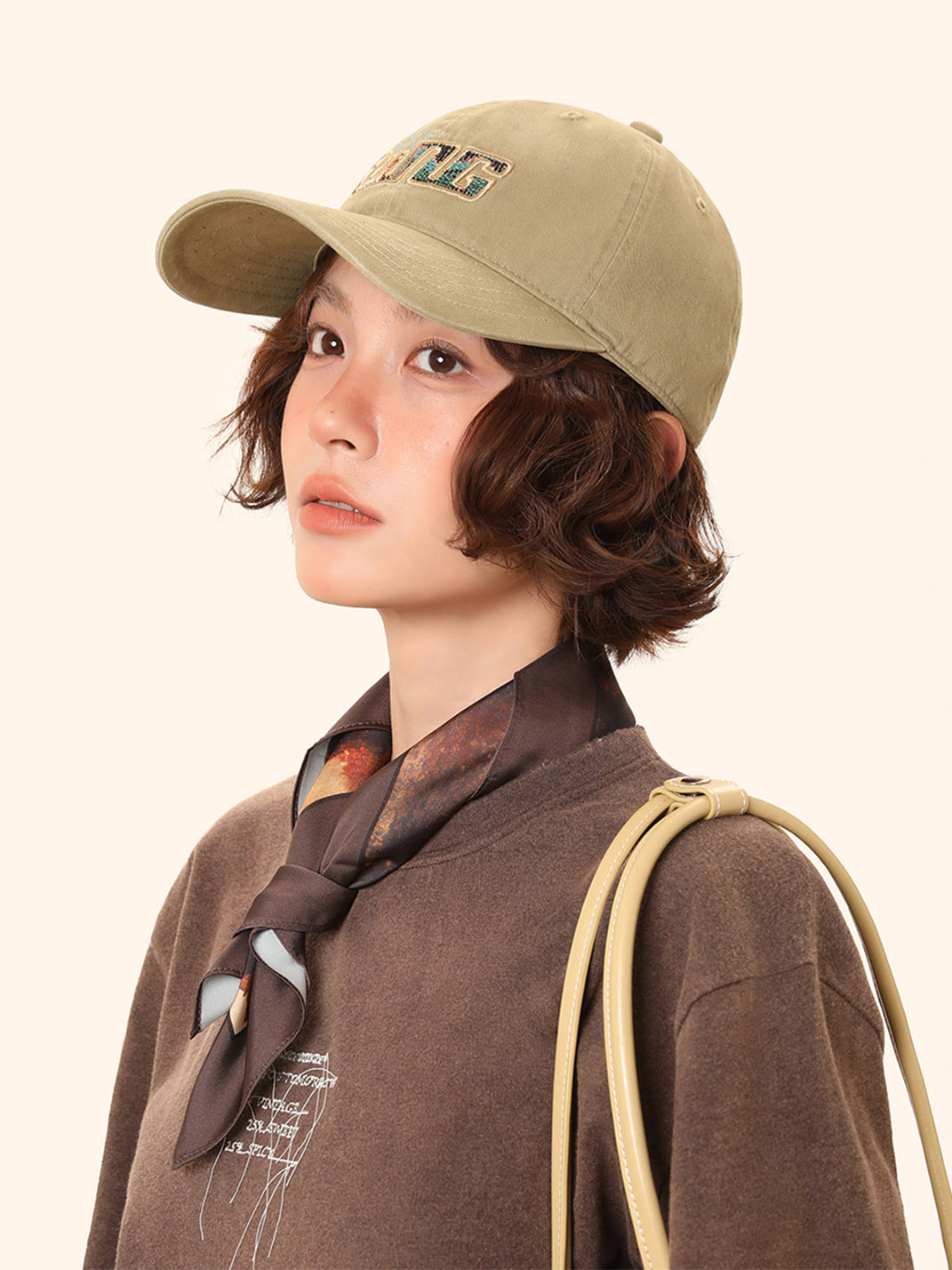 IIING | MonoLuxe Curved Brim Baseball Cap - PSYLOS 1, IIING | MonoLuxe Curved Brim Baseball Cap, Accessories, IIING, PSYLOS 1