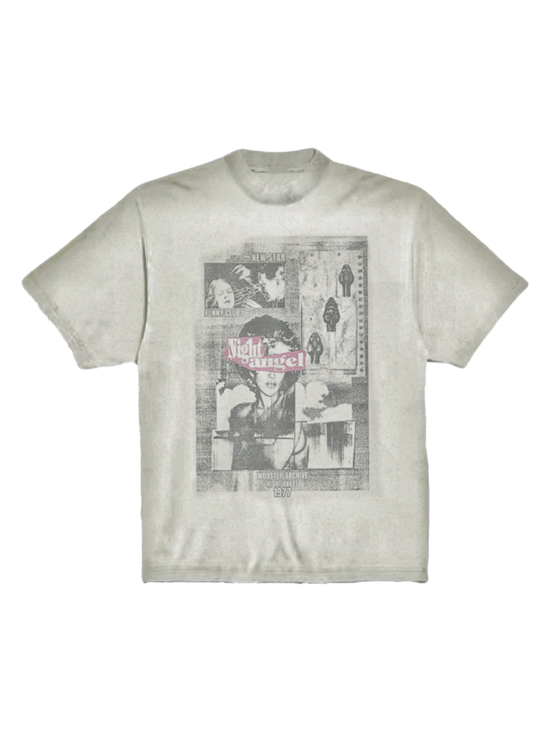 WoosterArchive | “Night Angle" Washed Heavyweight Cotton T-Shirt - PSYLOS 1, WoosterArchive | “Night Angle" Washed Heavyweight Cotton T-Shirt, Men's Wear, WoosterArchive, PSYLOS 1