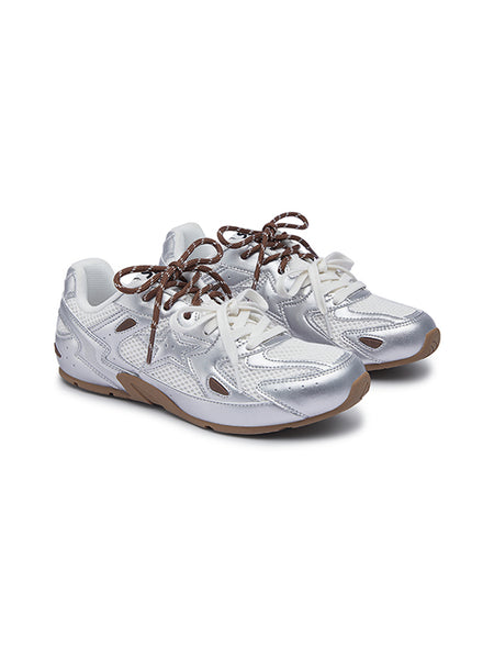 STARTER | Retro Flat Double Laces Trainer Sneaker - PSYLOS 1, STARTER | Retro Flat Double Laces Trainer Sneaker, Women's Shoes, STARTER, PSYLOS 1