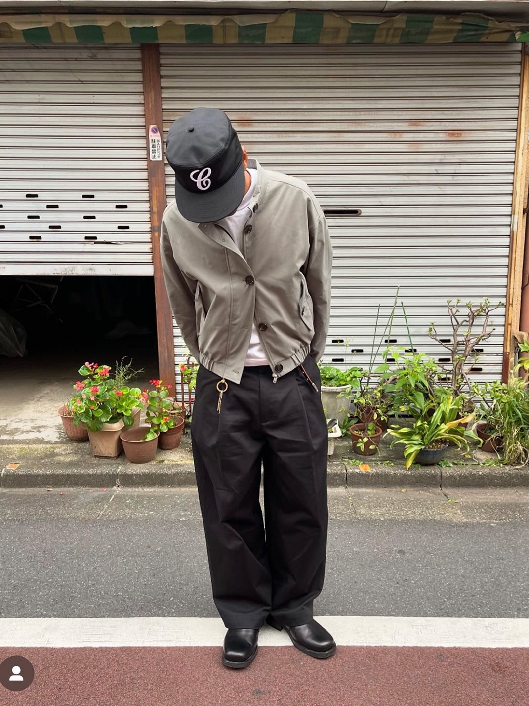 6CRAYON | Flat Brim Embroidered Baseball Cap-Black - PSYLOS 1, 6CRAYON | Flat Brim Embroidered Baseball Cap-Black, Hat, 6CRAYON•JAPAN, PSYLOS 1