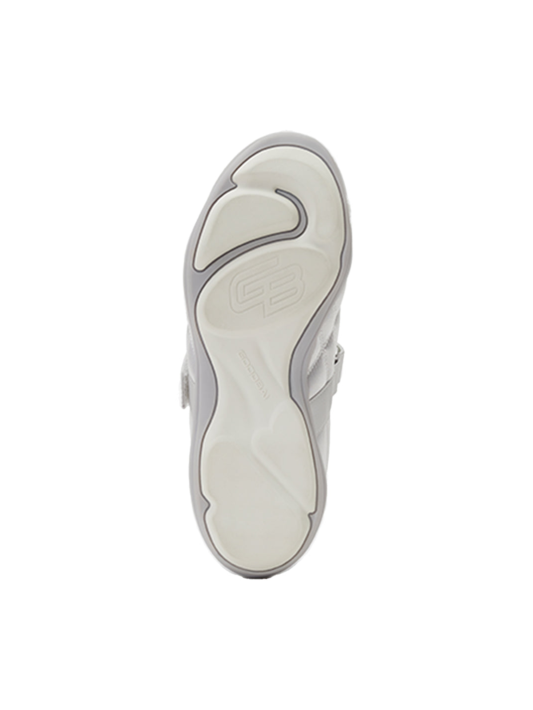 GOODBAI | Hybrid Soccer Ballet Velcro Satin Trainer-White - PSYLOS 1, GOODBAI | Hybrid Soccer Ballet Velcro Satin Trainer-White, Women's Shoes, GOODBAI, PSYLOS 1