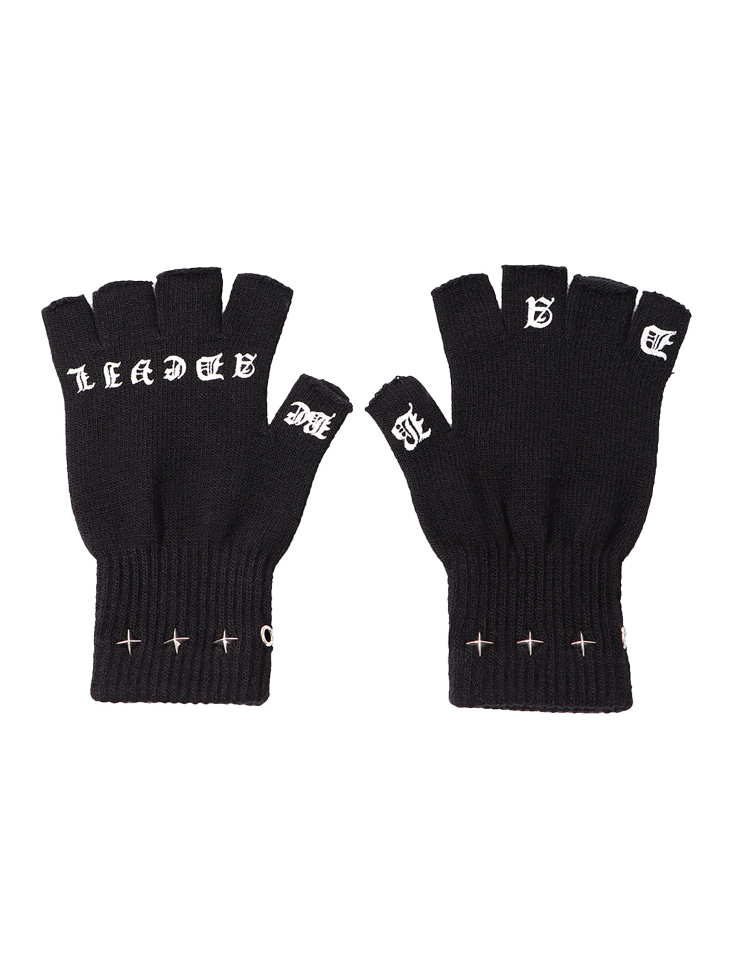 BE A DEVIL丨Sanskrit Fingerless Gloves Punk Style - PSYLOS 1, BE A DEVIL丨Sanskrit Fingerless Gloves Punk Style, Accessories, BE A DEVIL, PSYLOS 1