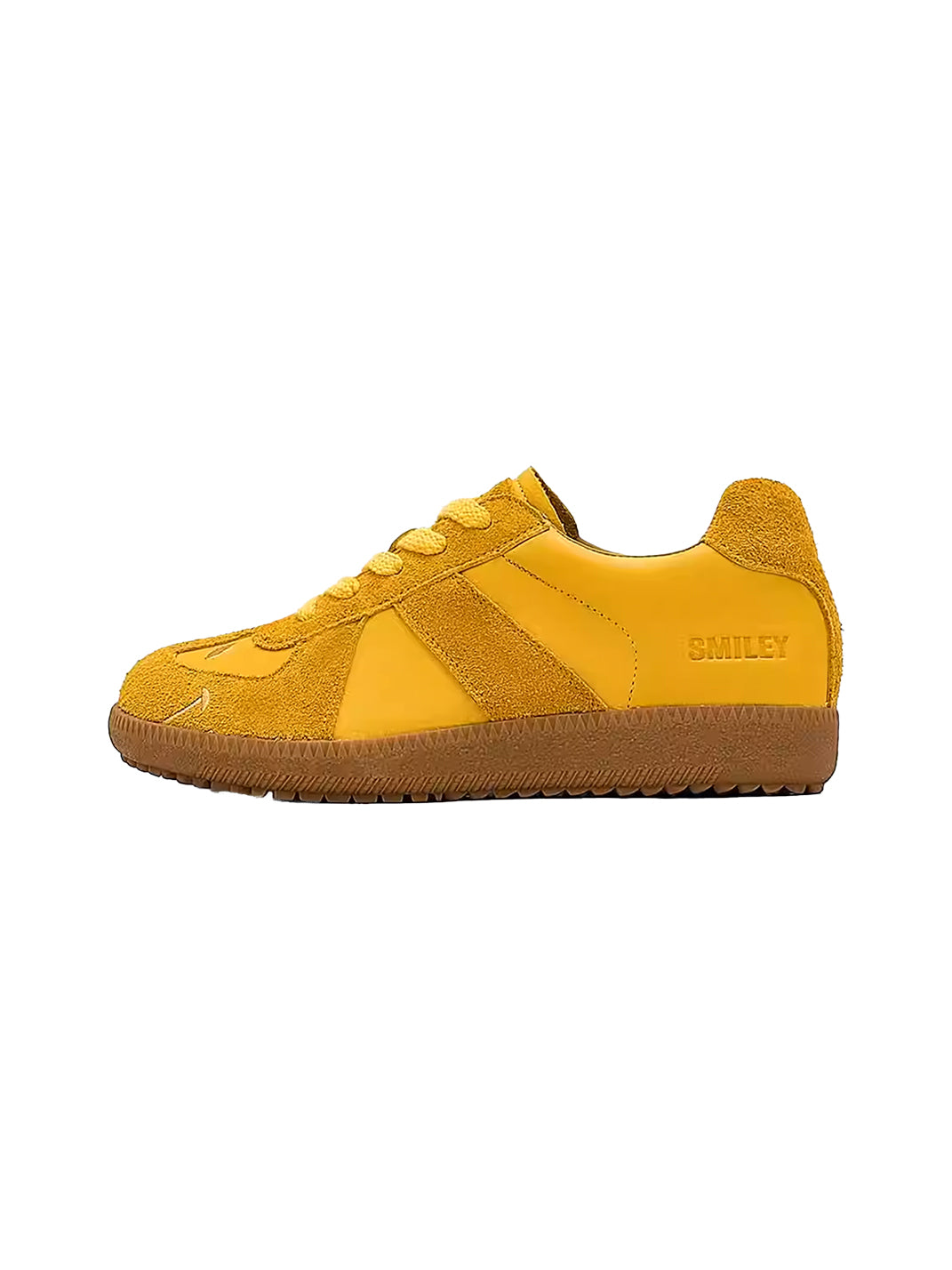 SMILEY | Mango Toe Retro Casual Sneakers-Yellow - PSYLOS 1, SMILEY | Mango Toe Retro Casual Sneakers-Yellow, Retro Trainers, SMILEY, PSYLOS 1