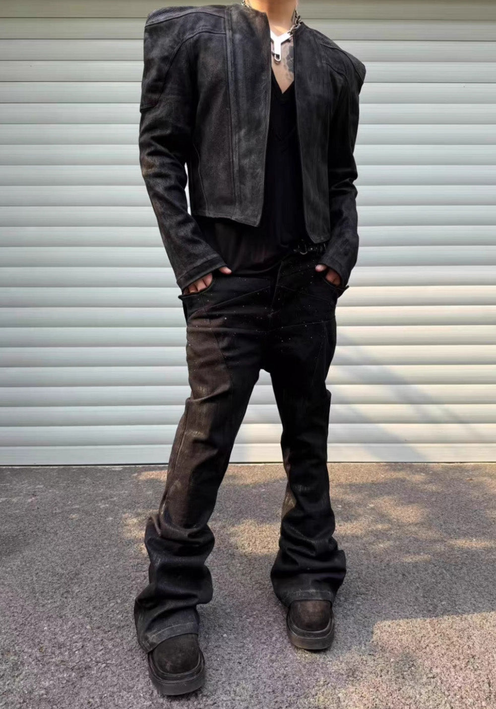 Disark│Snake-Textured Blade Jacket - PSYLOS 1, Disark│Snake-Textured Blade Jacket, Jacket, Disark, PSYLOS 1