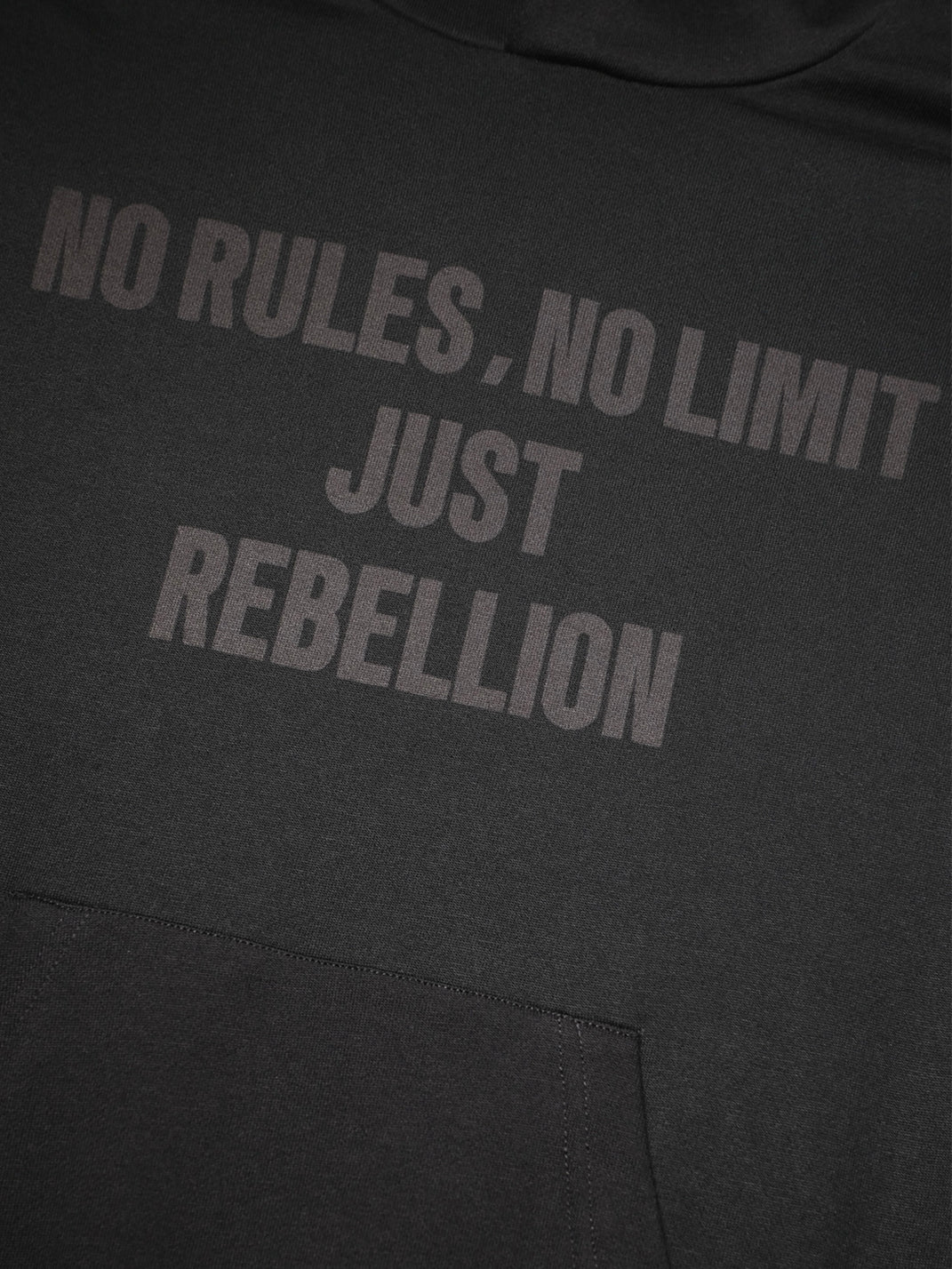 BE A DEVIL丨Embroidered Slogan Mask Oversized Hoodie - PSYLOS 1, BE A DEVIL丨Embroidered Slogan Mask Oversized Hoodie, Hoodie, BE A DEVIL, PSYLOS 1