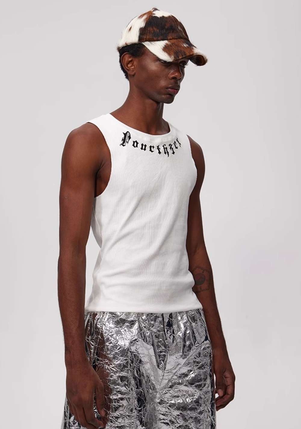 Fourth3ex丨Sanskrit Sword Print Tank Top - PSYLOS 1, Fourth3ex丨Sanskrit Sword Print Tank Top, Tank Top, Fourth3ex, PSYLOS 1