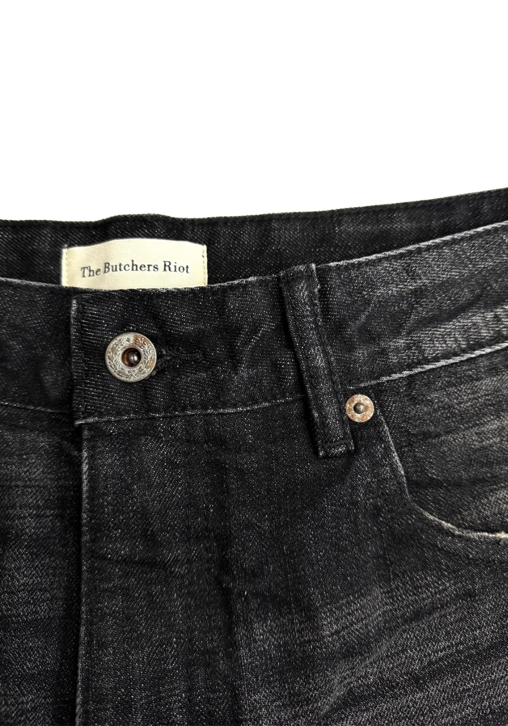 TBR-"Black Soul" Jeans - Shadow Wash Loose Fit - PSYLOS 1, TBR-"Black Soul" Jeans - Shadow Wash Loose Fit, Pants, TBR, PSYLOS 1