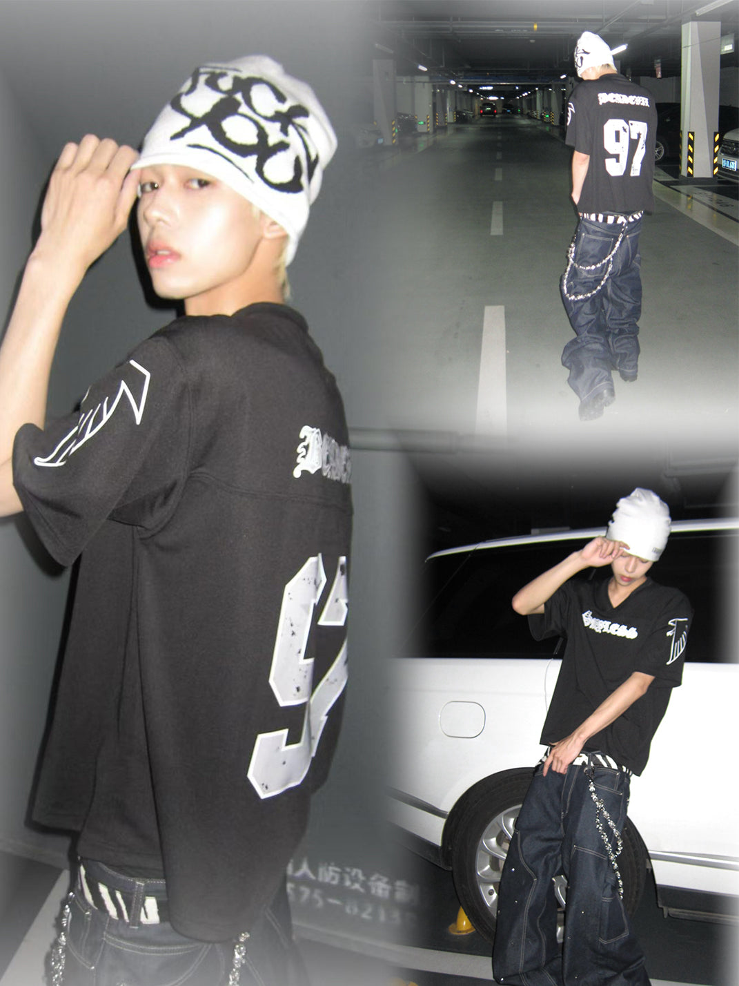 BE A DEVIL丨Sanskrit Letter Hockey Jersey T-Shirt - PSYLOS 1, BE A DEVIL丨Sanskrit Letter Hockey Jersey T-Shirt, T-Shirt, BE A DEVIL, PSYLOS 1