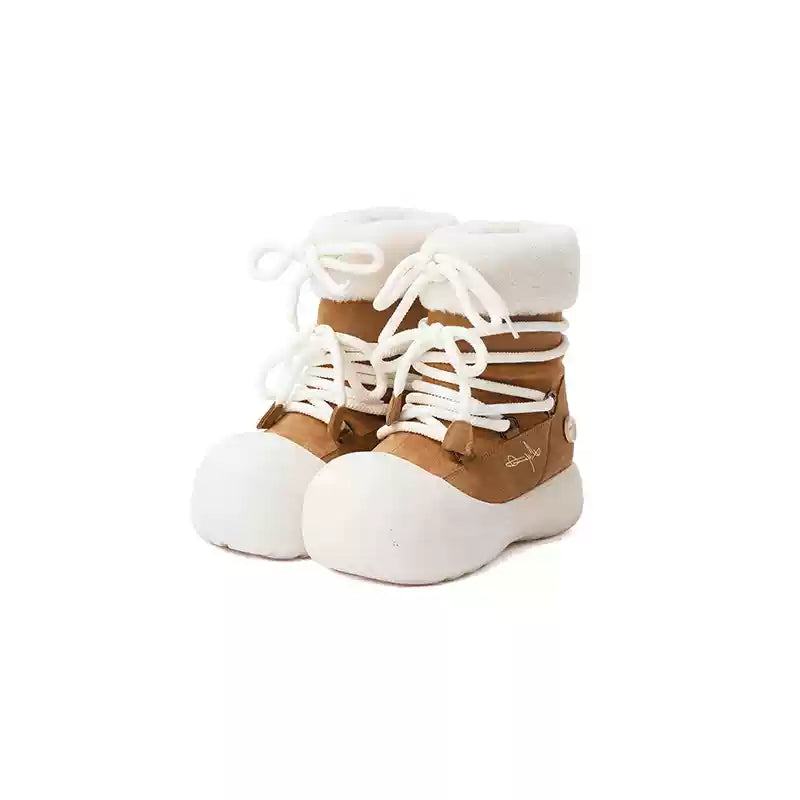 KILLWINNER丨Short Fur Long Tube Snow Boots - PSYLOS 1, KILLWINNER丨Short Fur Long Tube Snow Boots, Boots, KILLWINNER, PSYLOS 1