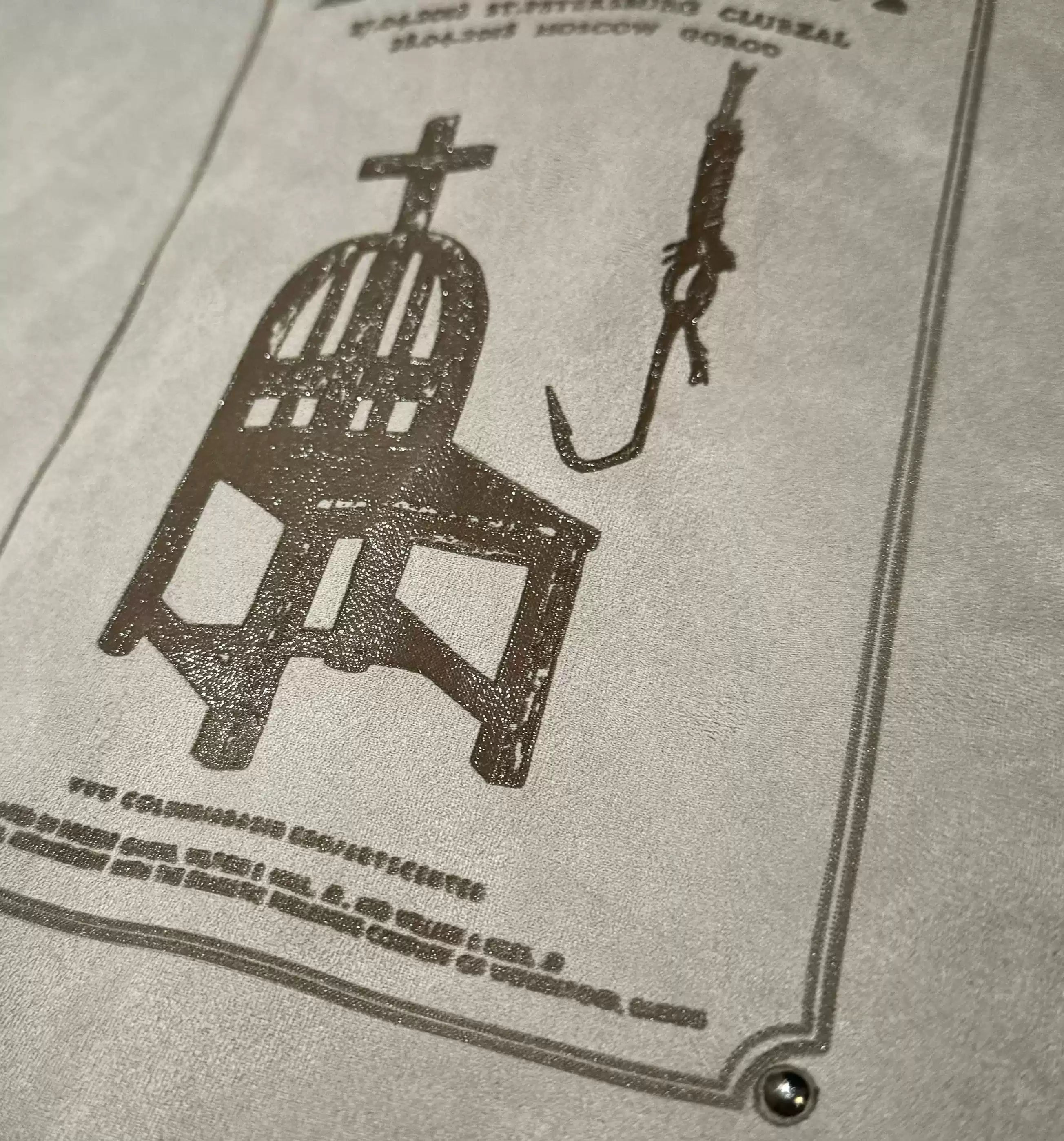 "BEDLAM" Croc Texture Graffiti Jacket - PSYLOS 1, "BEDLAM" Croc Texture Graffiti Jacket, Jacket, ANONYM, PSYLOS 1