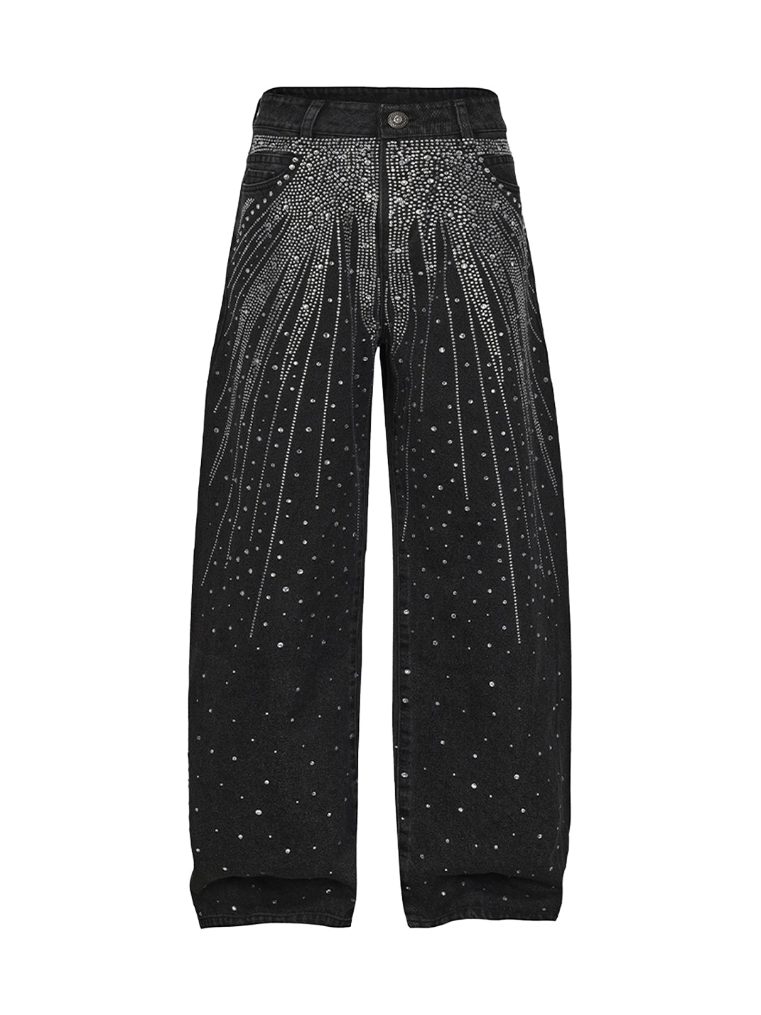 FayChui | Rhinestone Starburst Loose Fit Statement Pants - PSYLOS 1, FayChui | Rhinestone Starburst Loose Fit Statement Pants, Pants, FayChui, PSYLOS 1