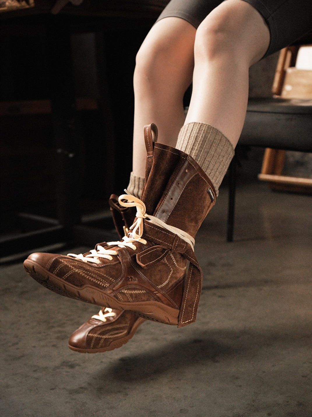 EBLAN | "Hunters Club" Retro Premium Calf Boots - PSYLOS 1, EBLAN | "Hunters Club" Retro Premium Calf Boots, Boxer Boots, EBLAN, PSYLOS 1