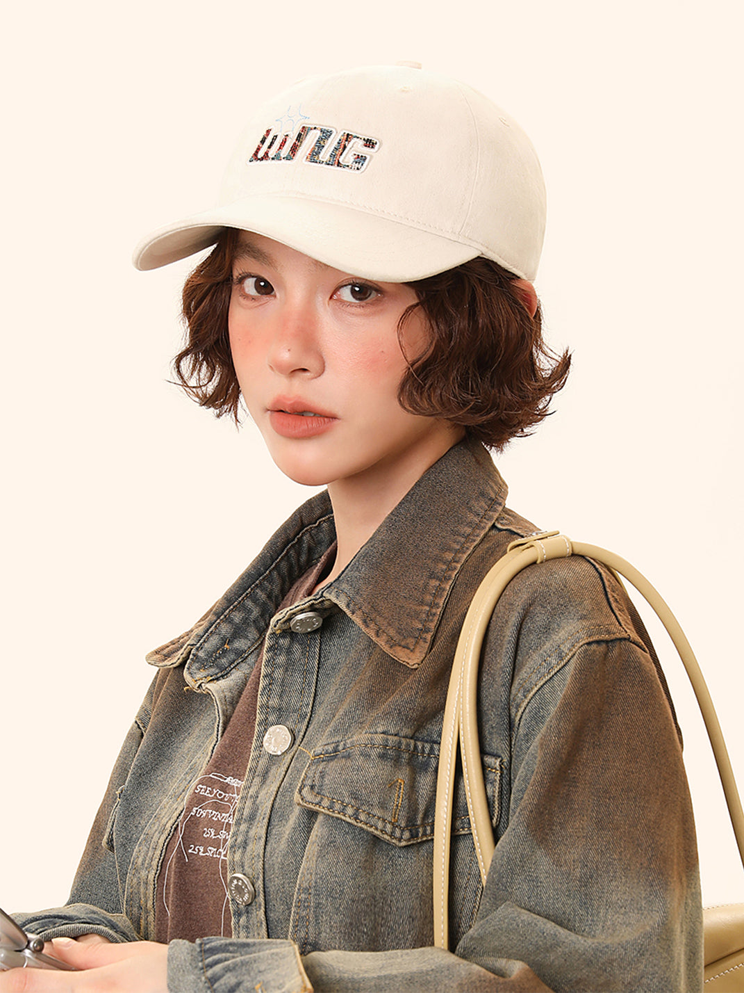 IIING | MonoLuxe Curved Brim Baseball Cap - PSYLOS 1, IIING | MonoLuxe Curved Brim Baseball Cap, Accessories, IIING, PSYLOS 1