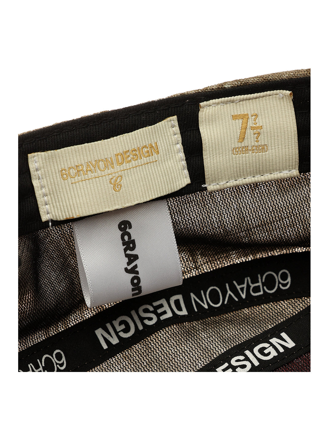 6CRAYON | Vintage Patchwork Embroidered Brim Cap - PSYLOS 1, 6CRAYON | Vintage Patchwork Embroidered Brim Cap, Hat, 6CRAYON•JAPAN, PSYLOS 1